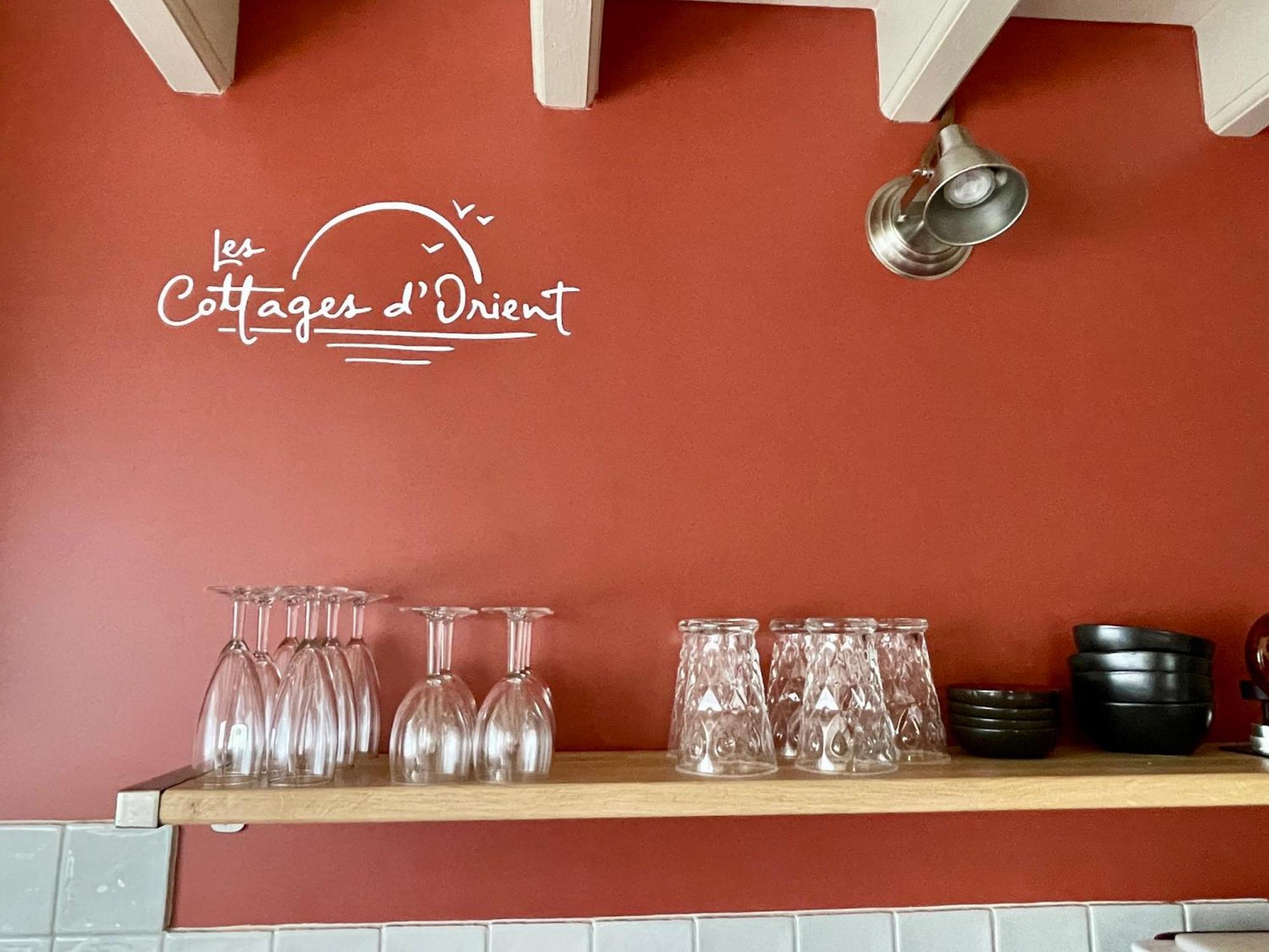 Mesnil-Saint-Père Les Cottages D'Orient Gite Boutique מראה חיצוני תמונה